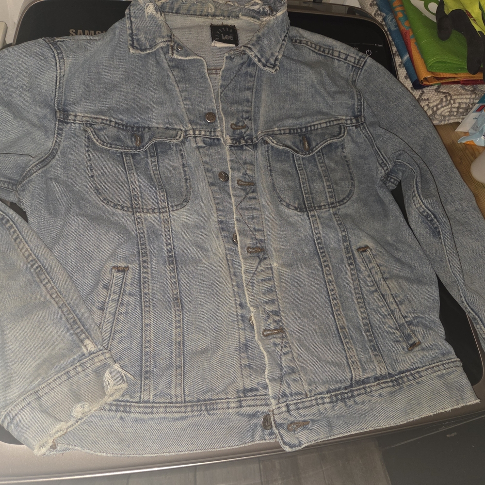 Vintage Lee Rivited Blue Denim Jacket